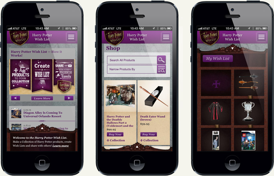 Harry Potter Wish List